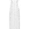 COMODE Mermaid White Dress