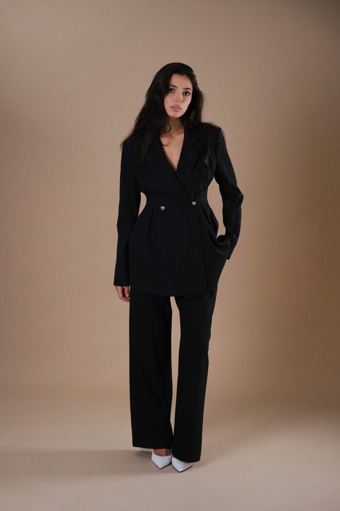 COMODE Sylvie Black Blazer - Image 3