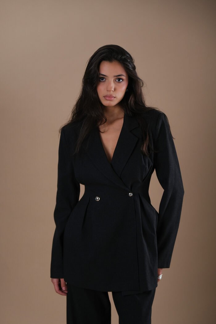 COMODE Sylvie Black Blazer