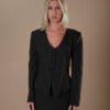 COMODE Priestly Dark Brown Blazer