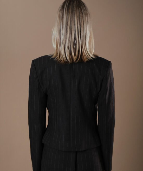 Alternative view of COMODE Priestly Dark Brown Blazer