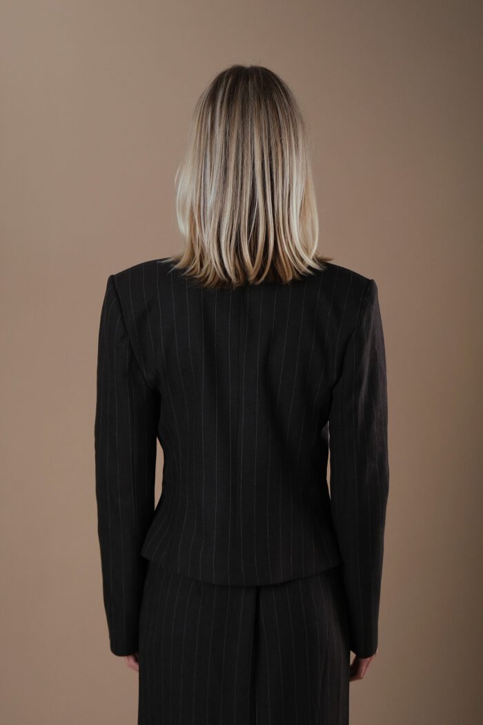 COMODE Priestly Dark Brown Blazer - Image 2