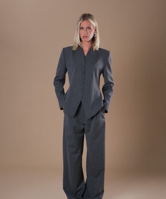 Alternative view of COMODE Siren Gray Blazer