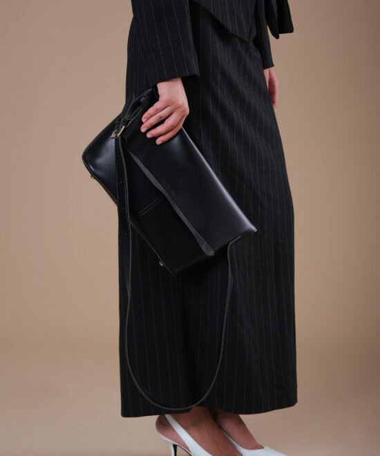 COMODE Priestly Black Skirt