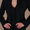 COMODE Priestly Black Blazer