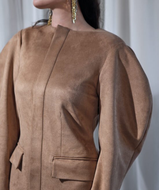 COMODE Hailey Beige Dress