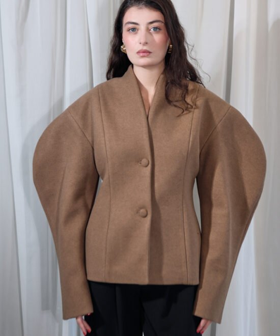 COMODE Rhea Beige Blazer