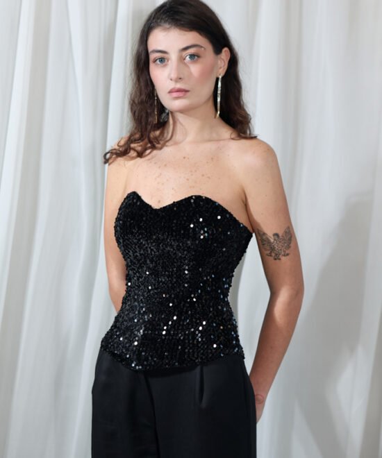 COMODE Gatsby Black Corset