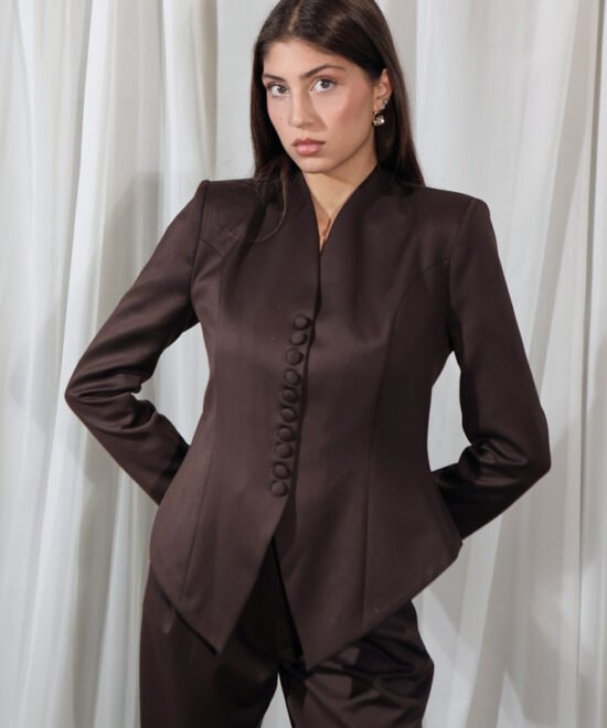 COMODE Siren Brown Blazer