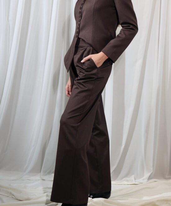 Alternative view of COMODE Siren Brown Trousers