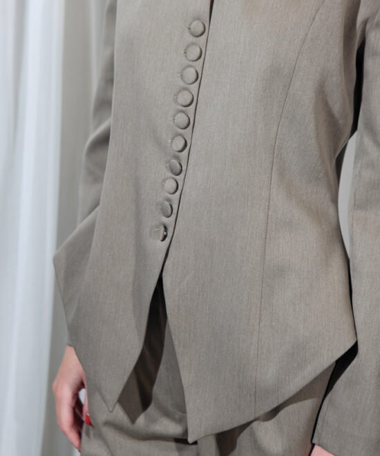 Alternative view of COMODE Siren Khaki Blazer