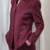 COMODE Siren Burgundy Blazer