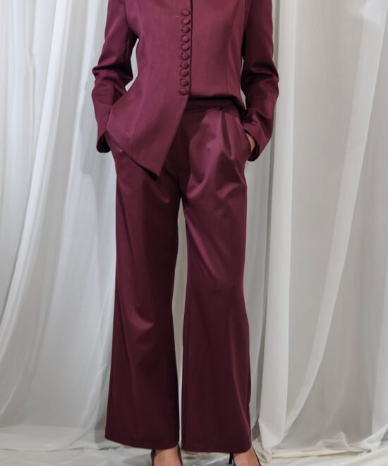 COMODE Siren Burgundy Trousers