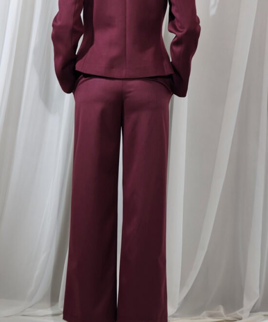 Alternative view of COMODE Siren Burgundy Trousers