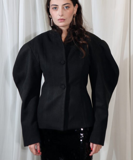 COMODE Rhea Black Blazer