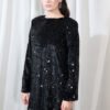 COMODE Gatsby Black Dress