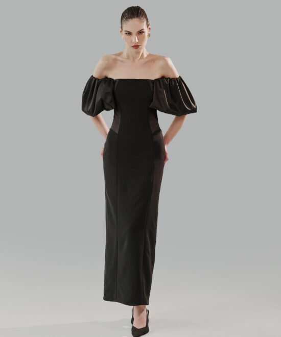 COMODE Lia Black Dress