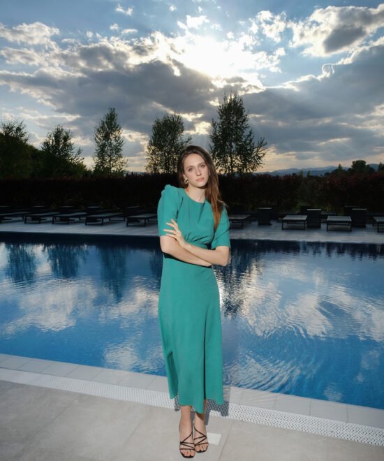 Alternative view of COMODE Nina Turquoise Dress