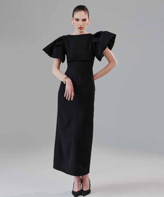 COMODE Elen Black Dress