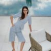 COMODE Diana Baby Blue Blouse