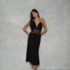 COMODE Lilianna Black Dress