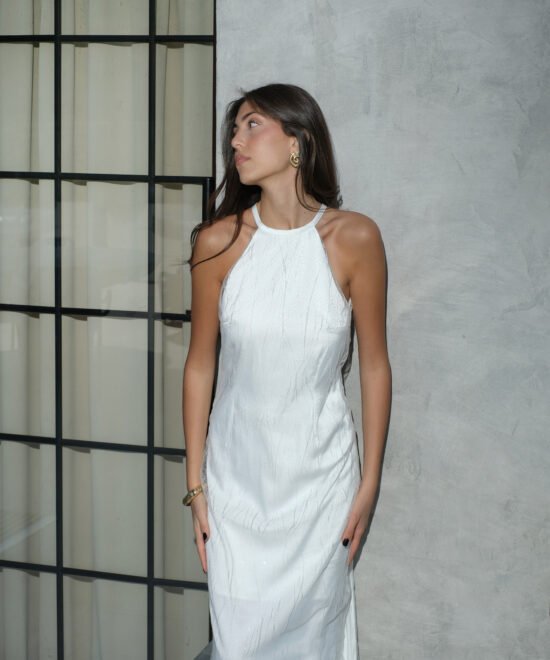 Alternative view of COMODE Maria White Dress