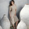 COMODE Nina Beige dress