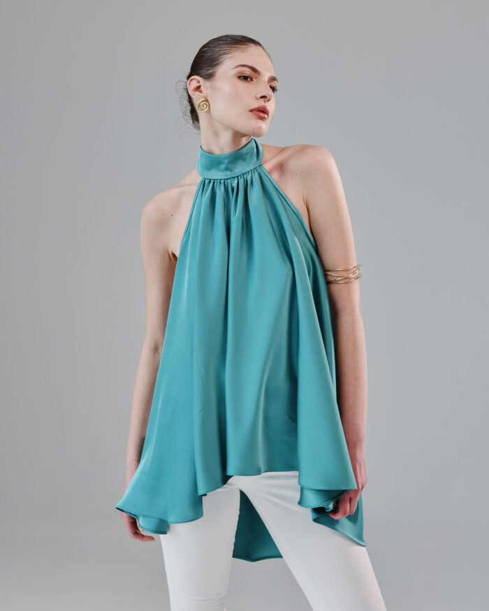 COMODE Audrey Turqoise Top - Comode.ge