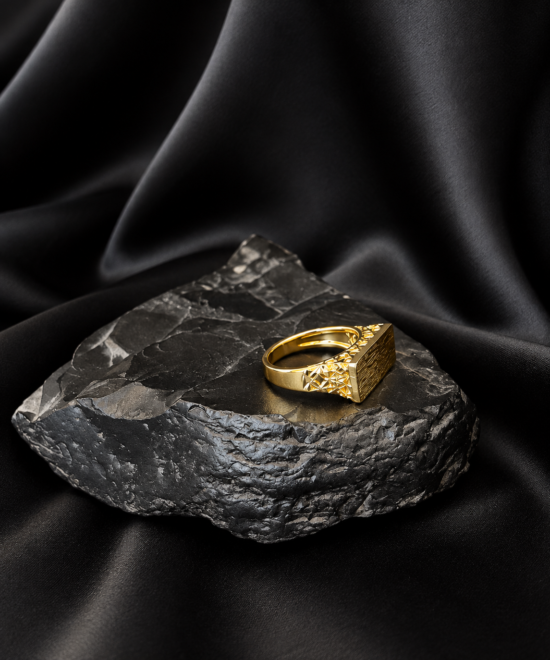 NOIR Gold Ring