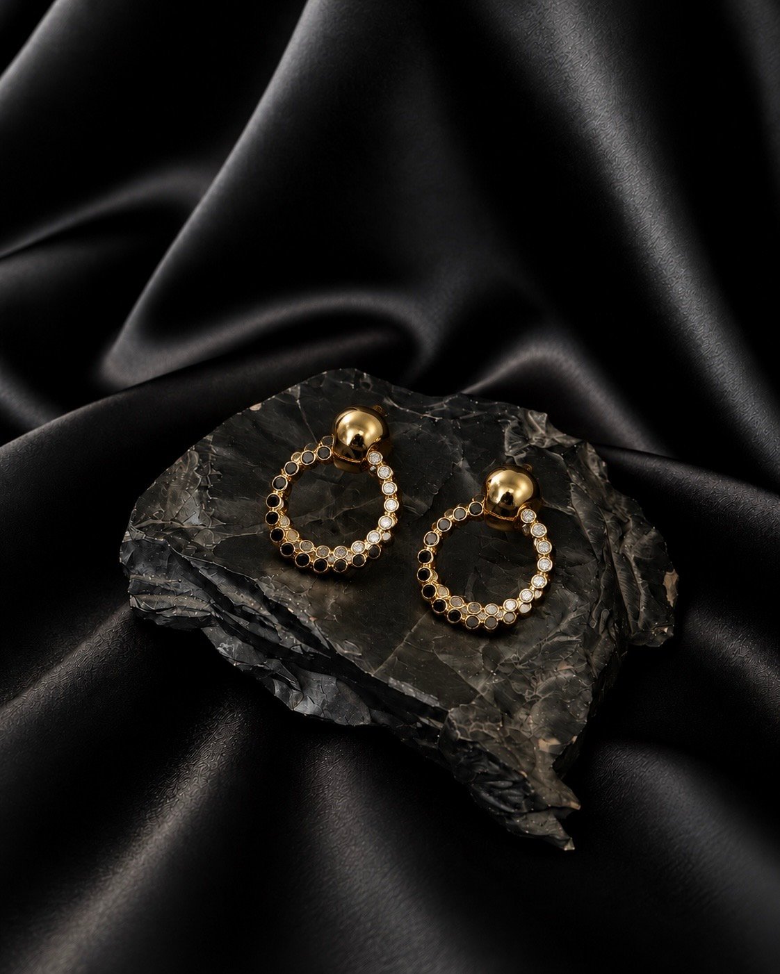 NOIR Gold Earrings