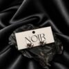 NOIR Heart Earrings