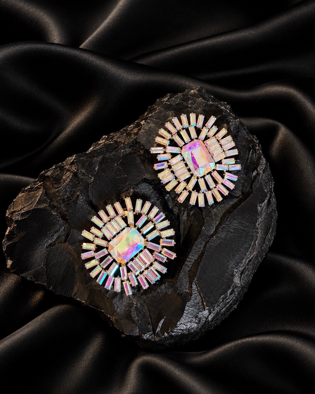 NOIR Rainbow Earrings