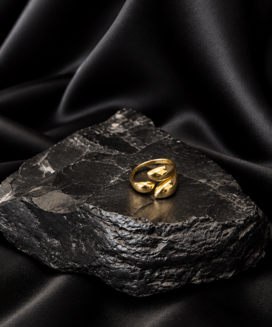 NOIR Gold Ring