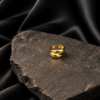 NOIR Gold Double Ring
