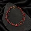 NOIR Red Autumn Necklace