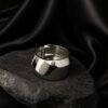 NOIR Silver Chunky Bracelet