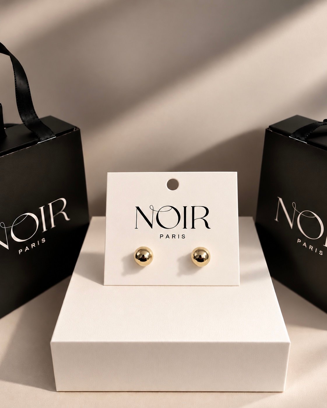 NOIR Simple Studs - Image 3