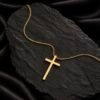 NOIR Gold-colored cross