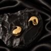 NOIR Gold Margot Earrings