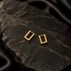 NOIR Mini Gold Slim Earrings