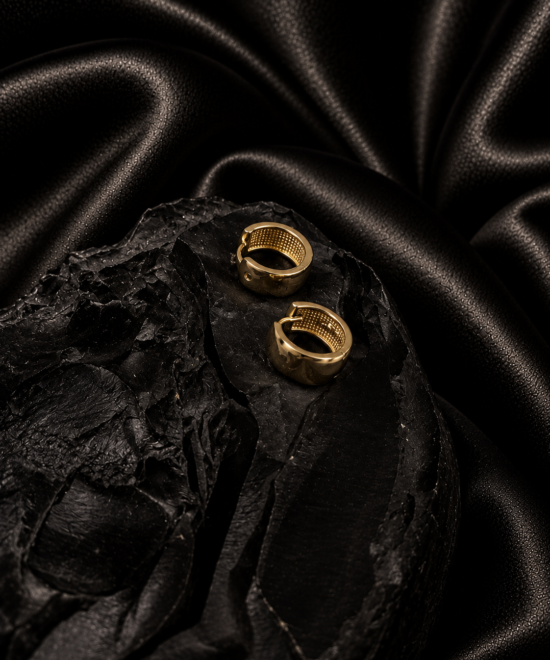 NOIR Classic Gold Earrings