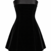 COMODE Anya Velvet Dress