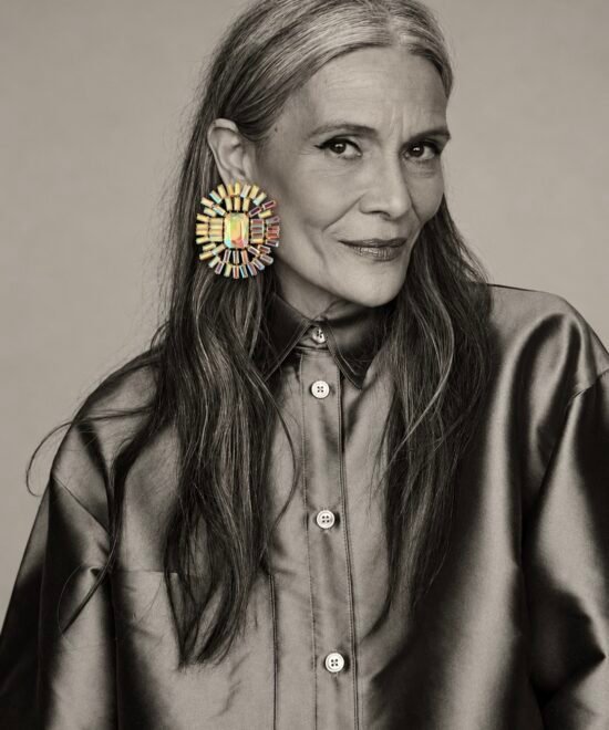 Alternative view of NOIR Rainbow Earrings