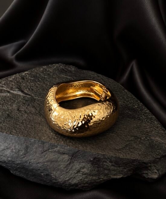 NOIR Gold Chunky Bracelet