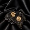 NOIR Gold Statement Earrings