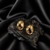 NOIR Gold Stone Earrings