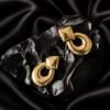 NOIR Gold Statement Earrings