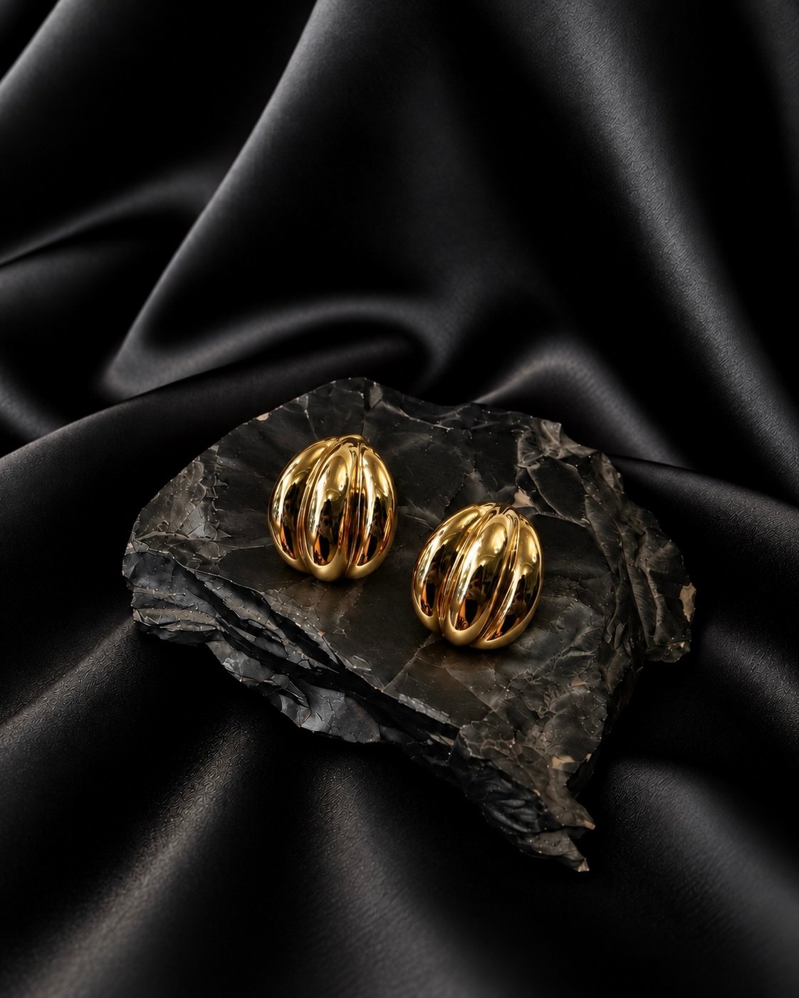 NOIR Gold Earrings