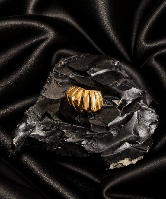 NOIR Chunky Gold Ring