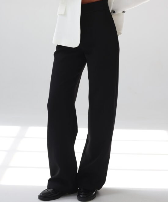 COMODE Classic Black Trousers